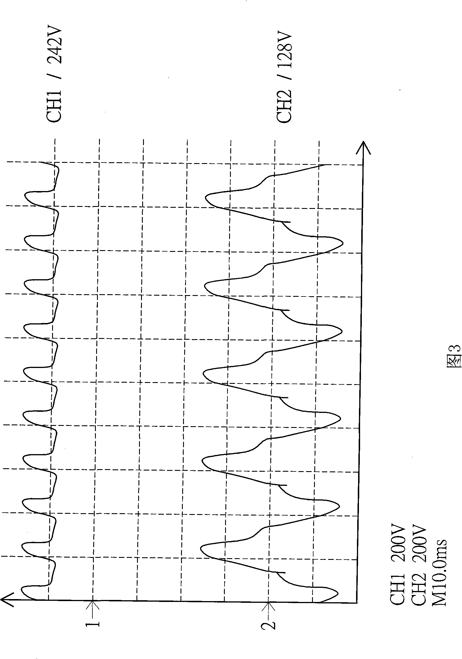 Amplitude modulation type energy accumulation frequency conversion circuit