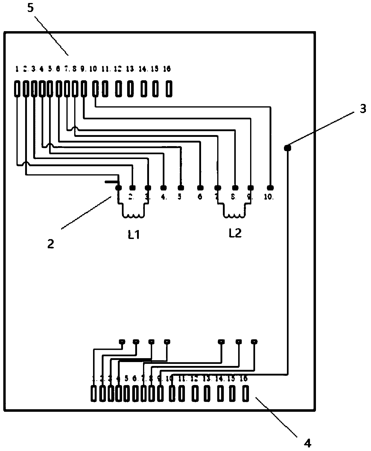 Verification training device of electric energy metering device