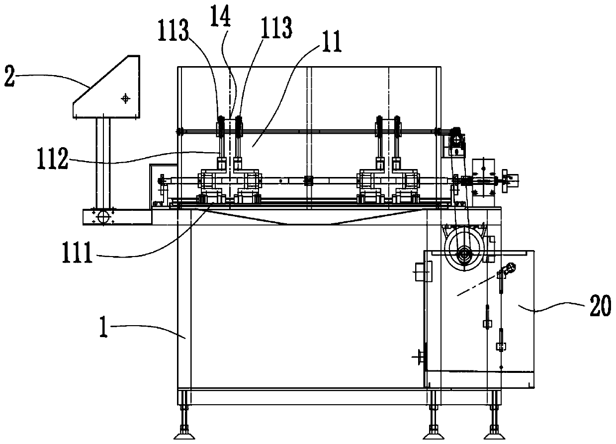 A pinch type glass cleaning machine and cleaning method thereof