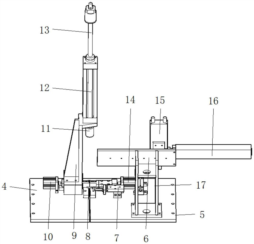 Assembling device for filing shaft and toy gear