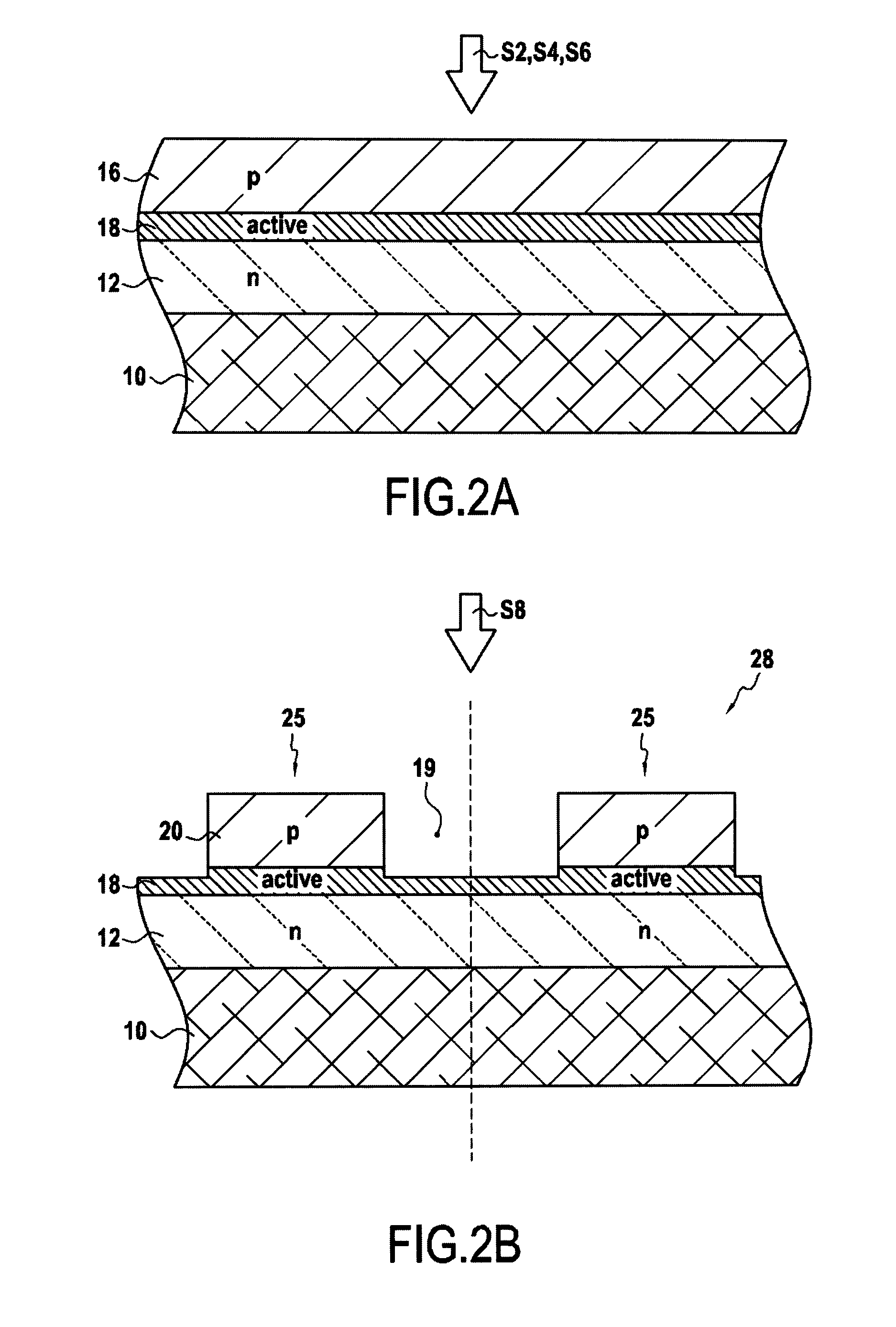 Method of manufacturing structures of leds or solar cells