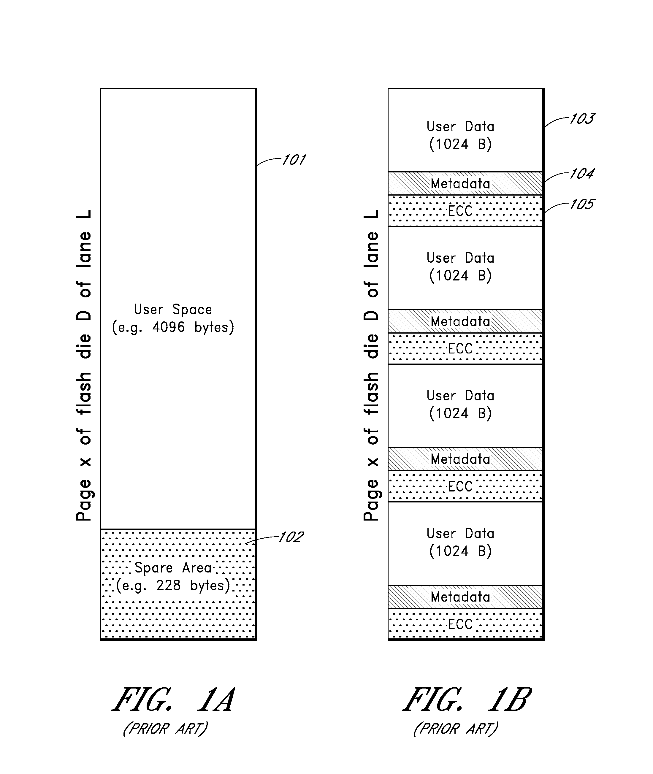 Systems and methods for recovering data from failed portions of a flash drive