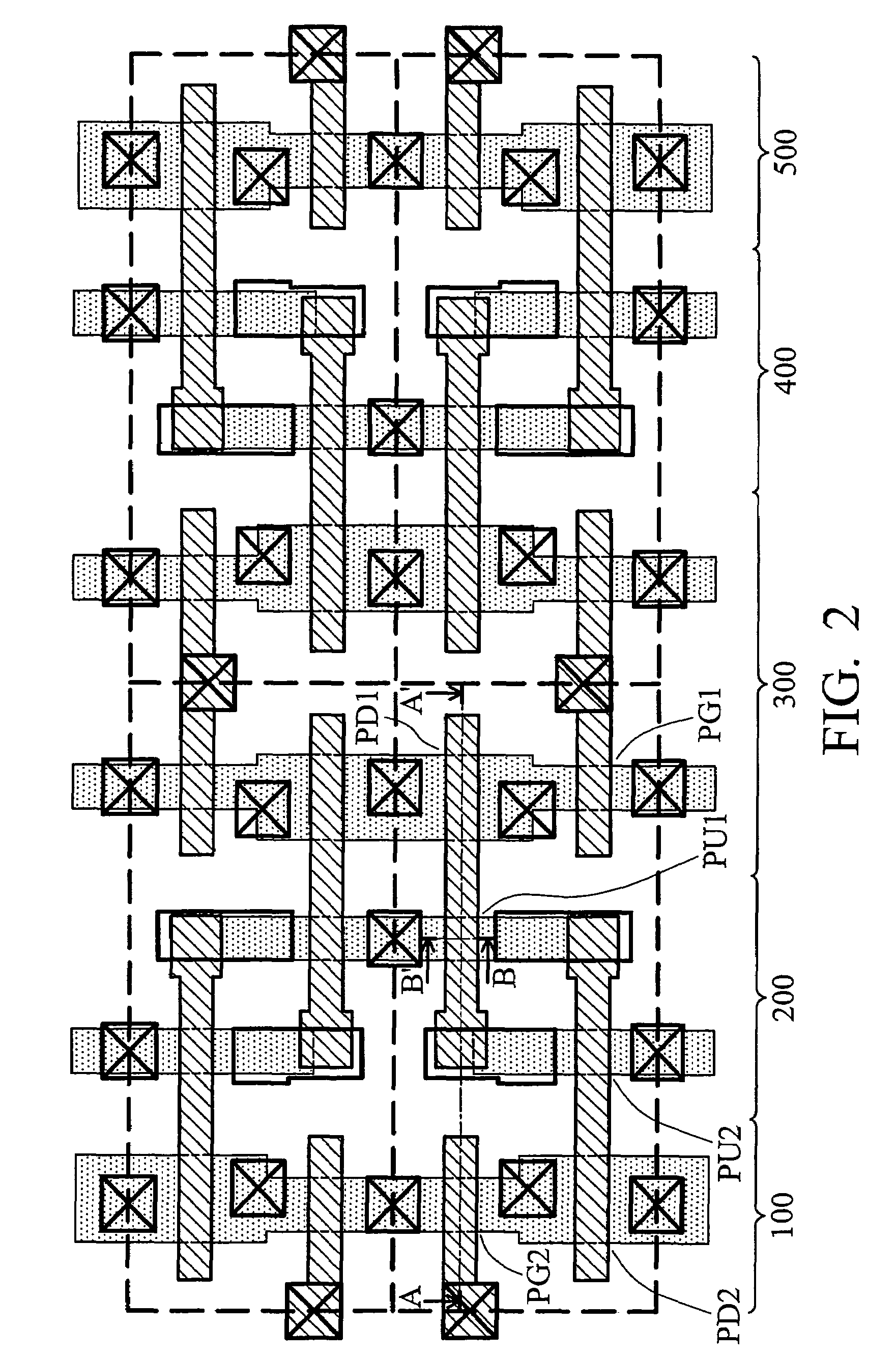 Partial FinFET memory cell