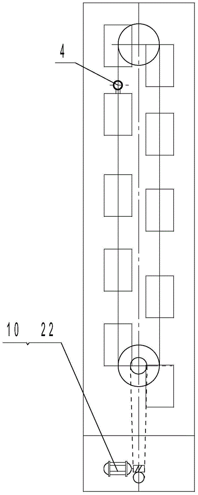 Automatic cyclic bookcase and control method thereof