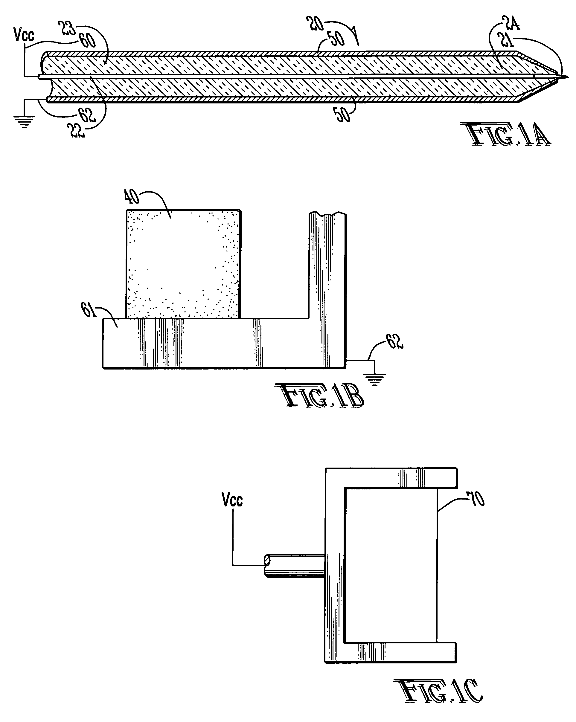 Tissue electro-sectioning apparatus