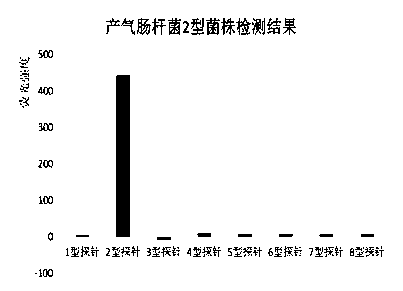 Suspension array for detecting serotype enterobacter aerogenes typing and application