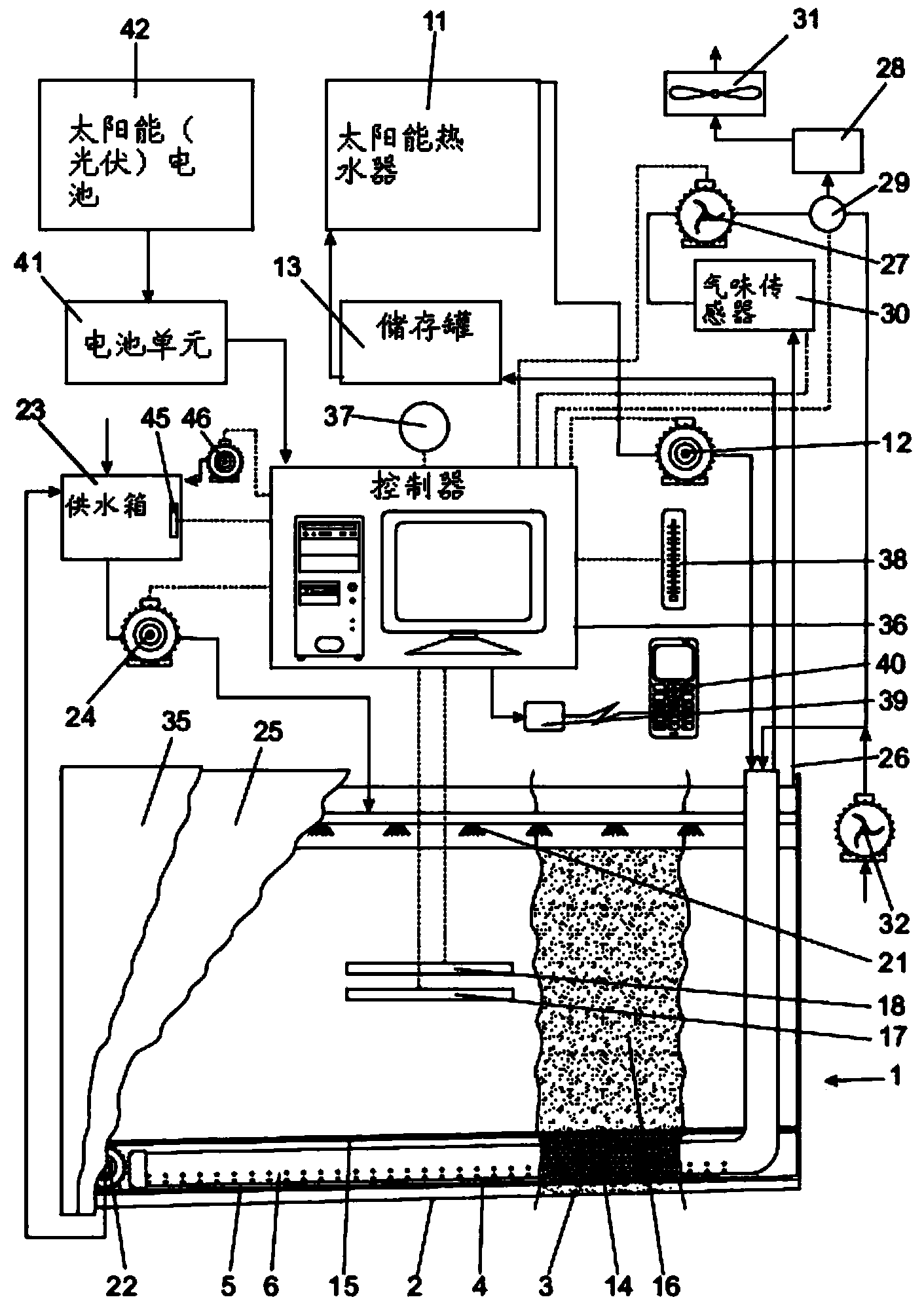 Apparatus and method for conducting microbiological processes
