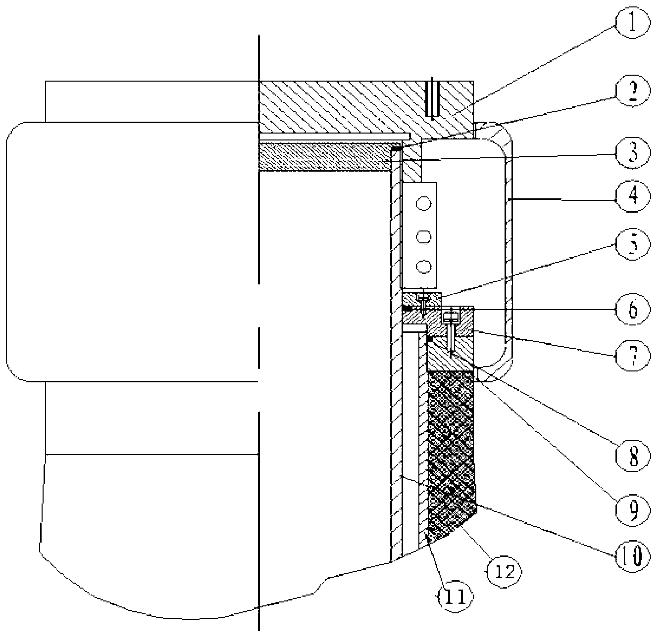 Impregnated paper capacitive oil-SF6 transformer bushing