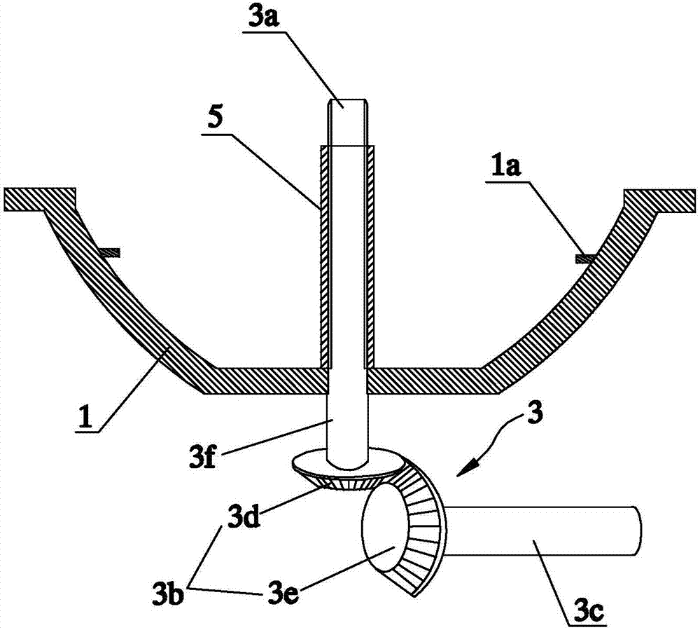 Screw type lifting hot pot