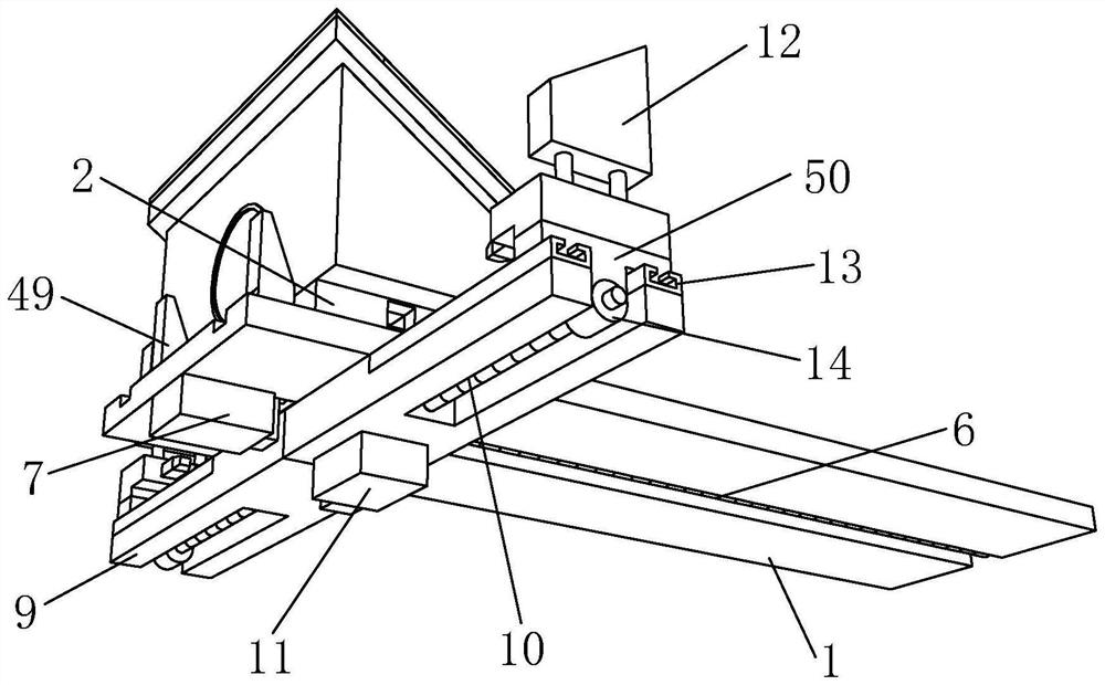 Range hood packaging device and packaging method thereof