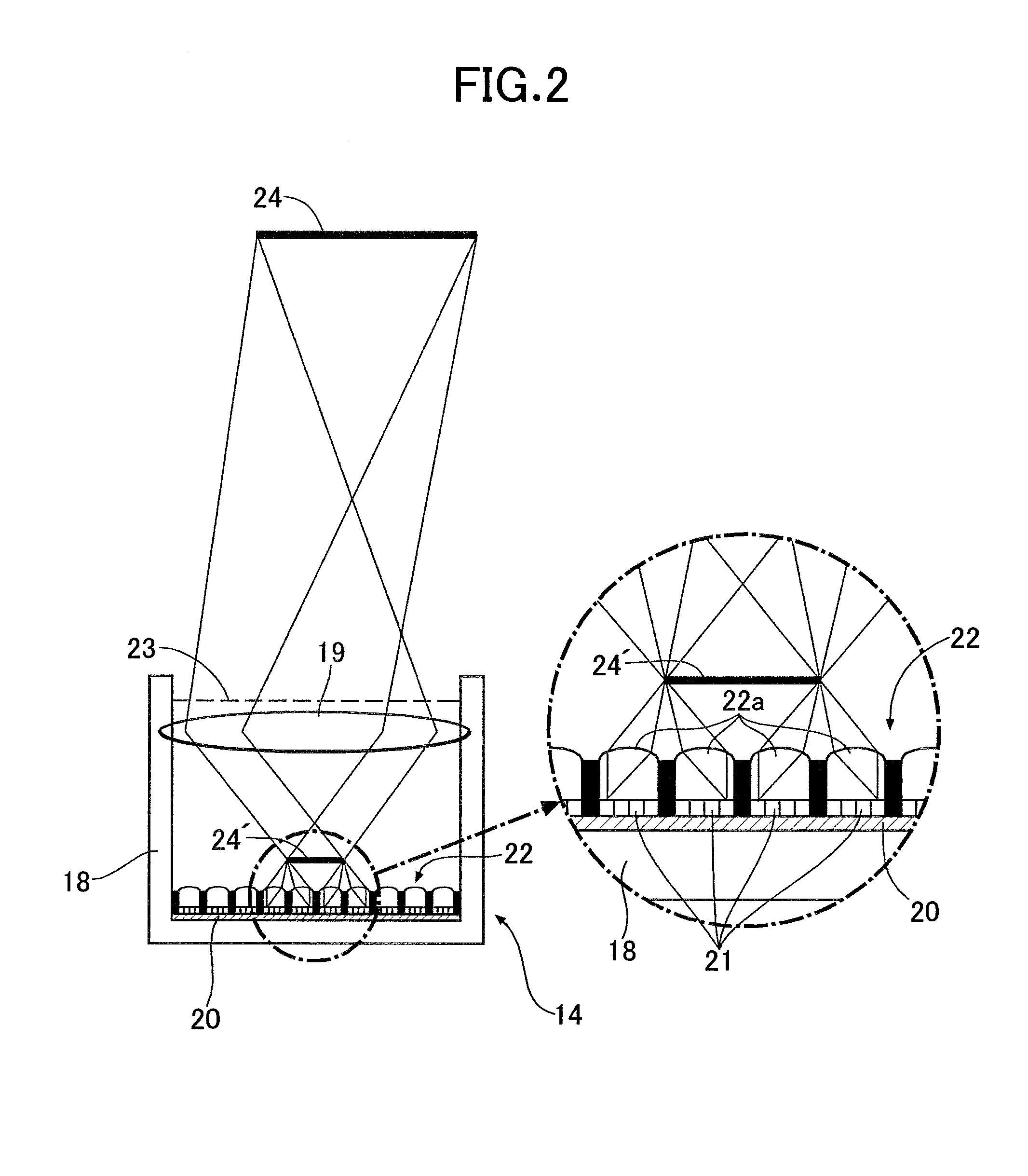 Particle image velocimetry system for three-dimensional space