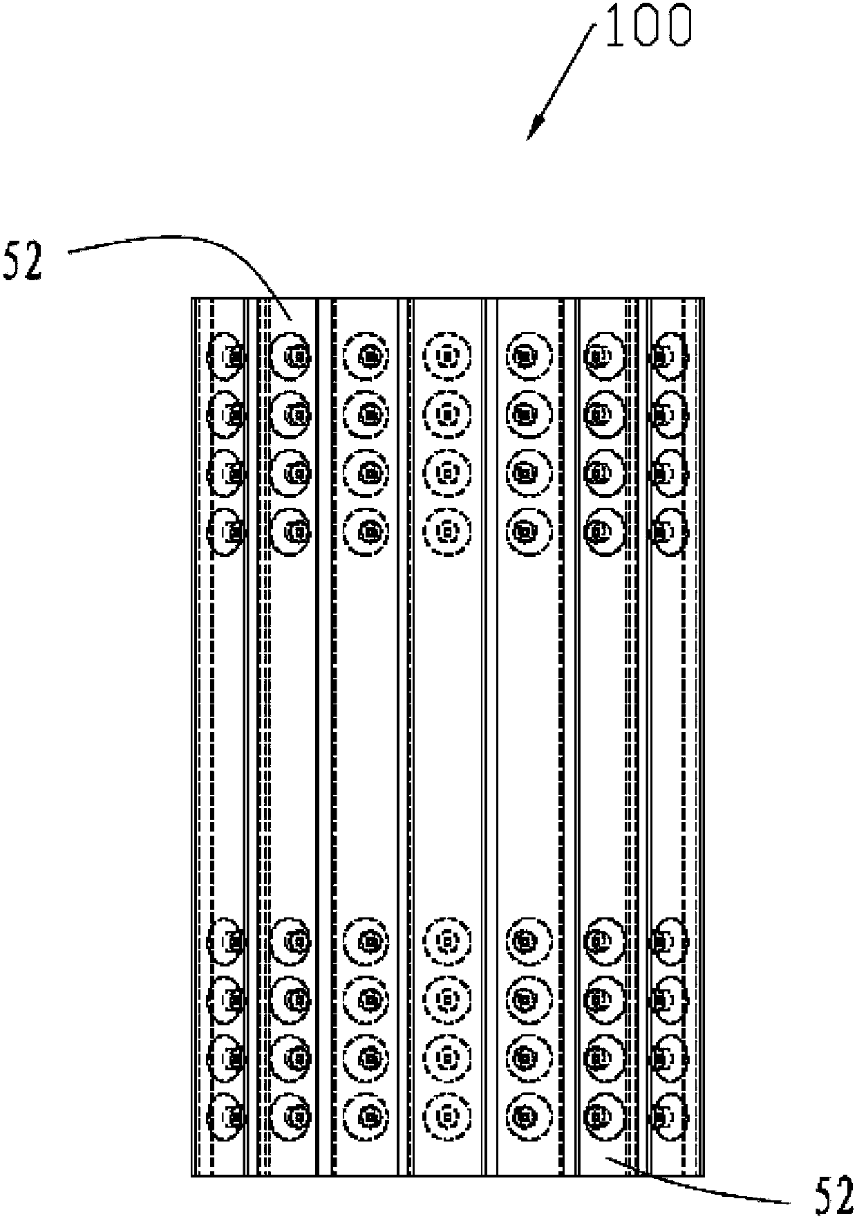 Trimming structure and LED (light emitting diode) lamp adopting trimming structure