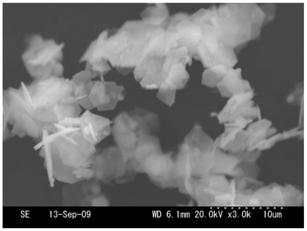 A kind of synthetic method of niobate plate template powder