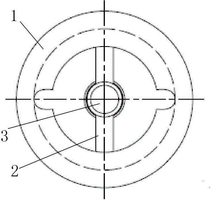 Spring press fitting component and spring device using same