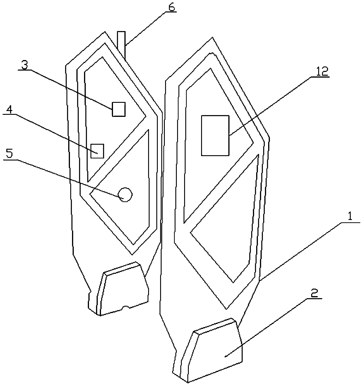 Anti-theft device for library