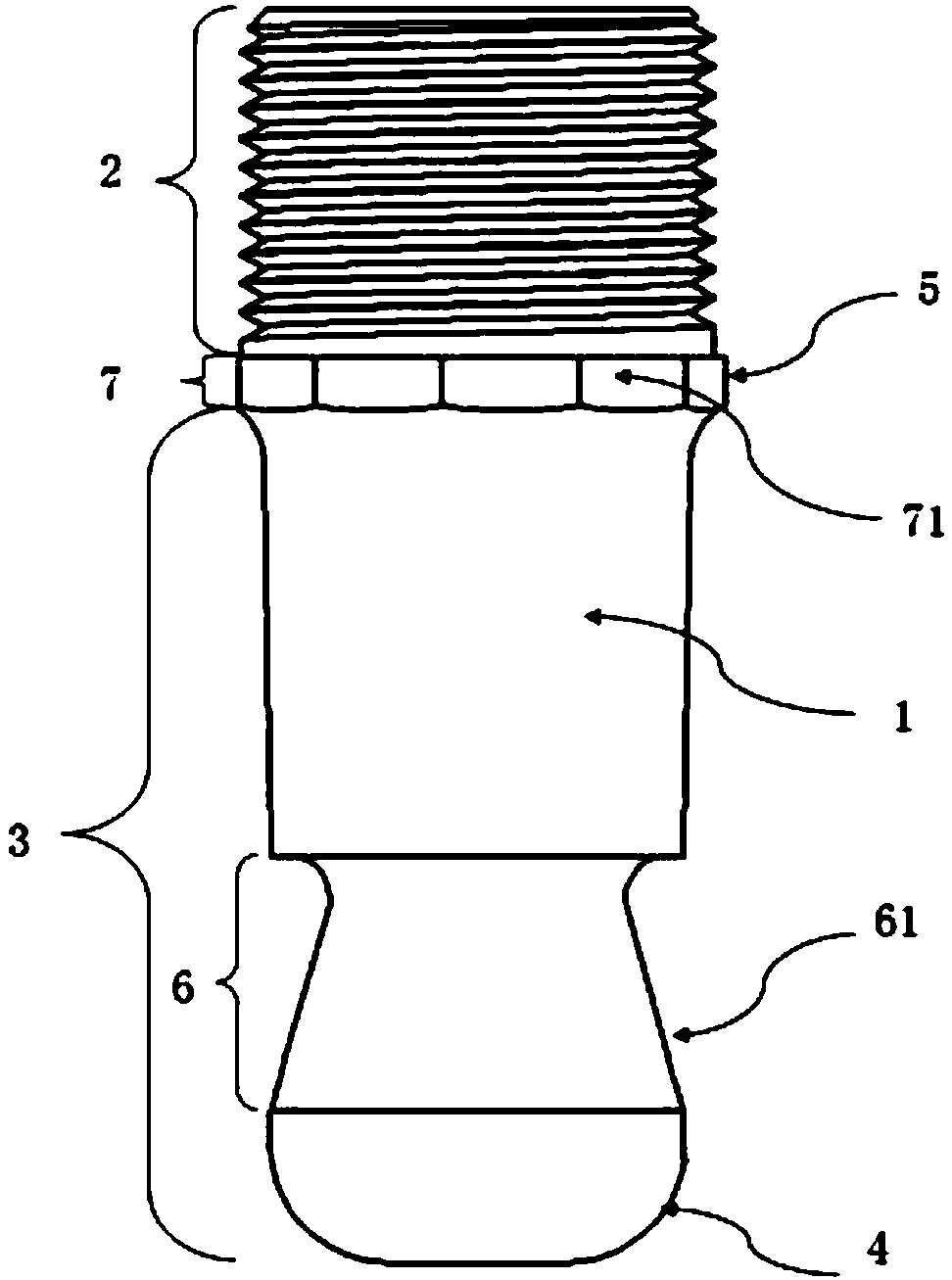 Connecting inserting rod, connecting joint devices and prestress prefabricated parts