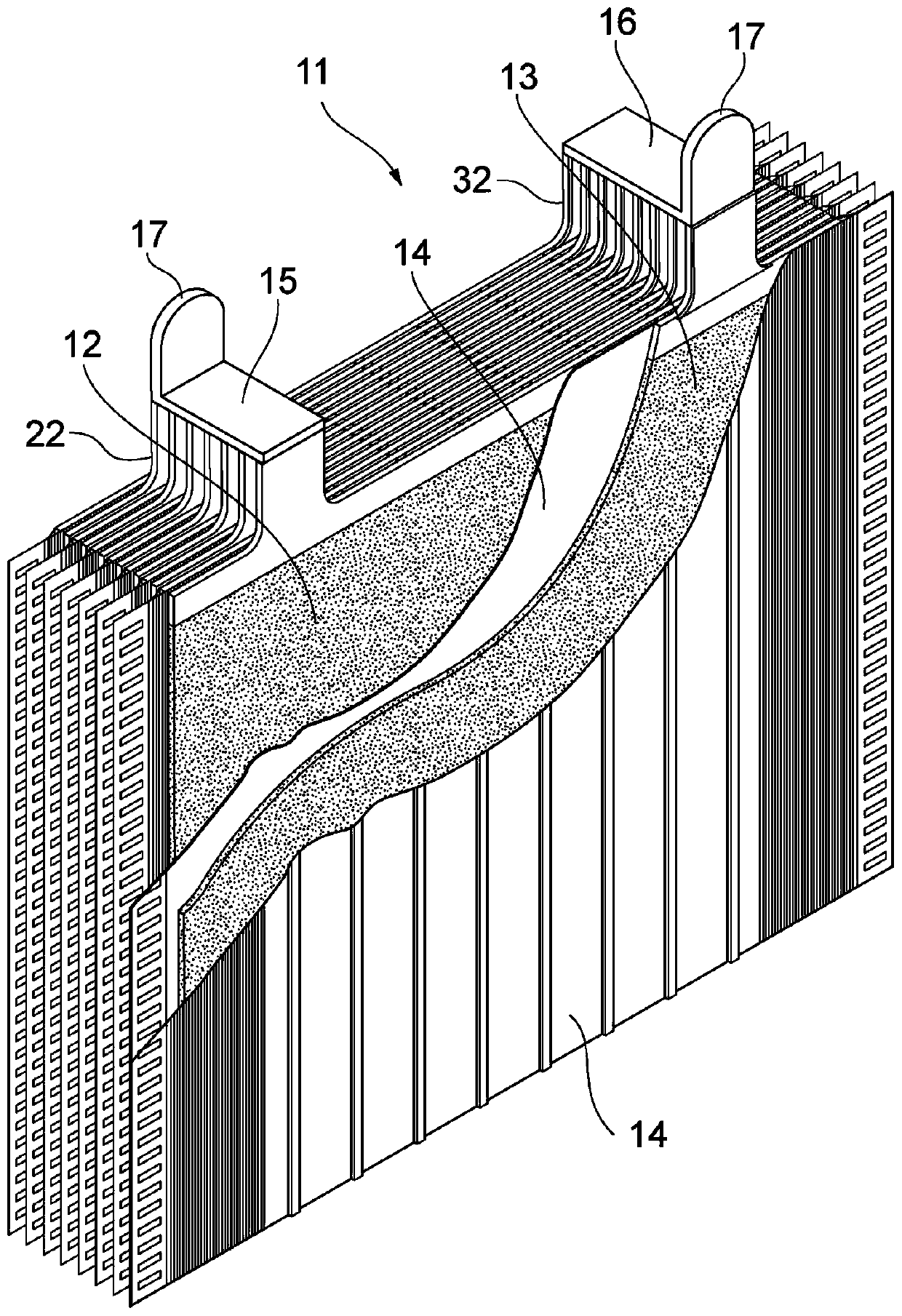 Lead acid storage battery