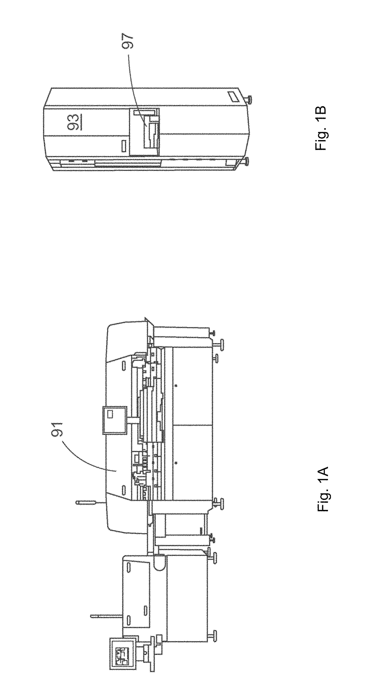 Method and device for automatic storage of tape guides