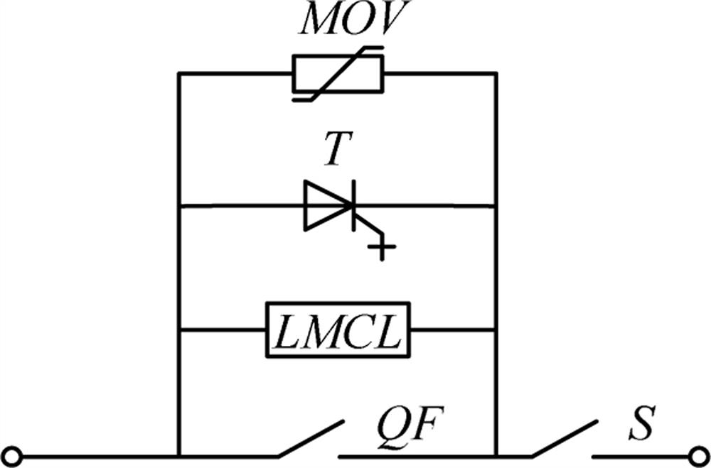 A medium-voltage large-capacity hybrid DC circuit breaker and its current-limiting breaking method