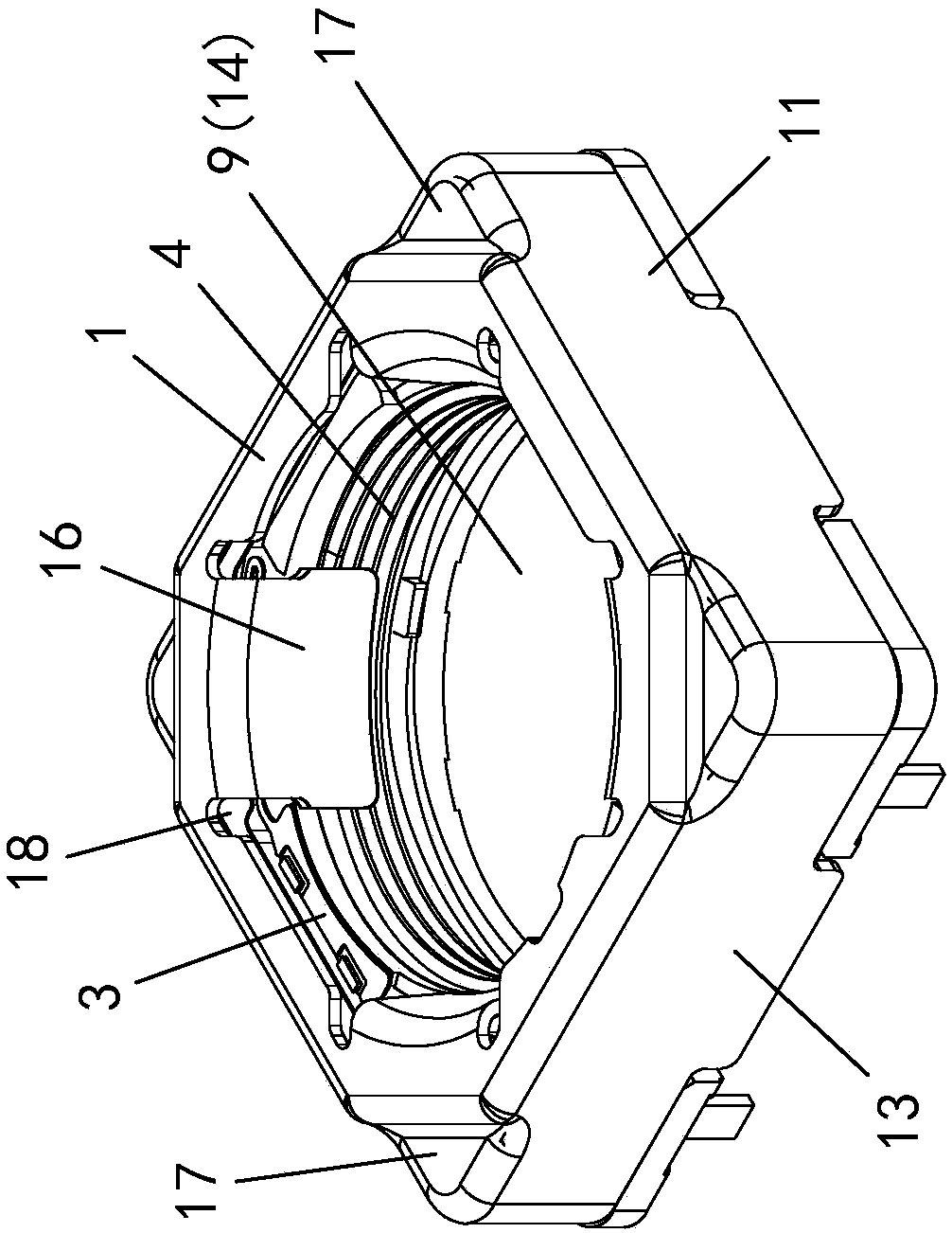 Voice coil motor with relatively high performance