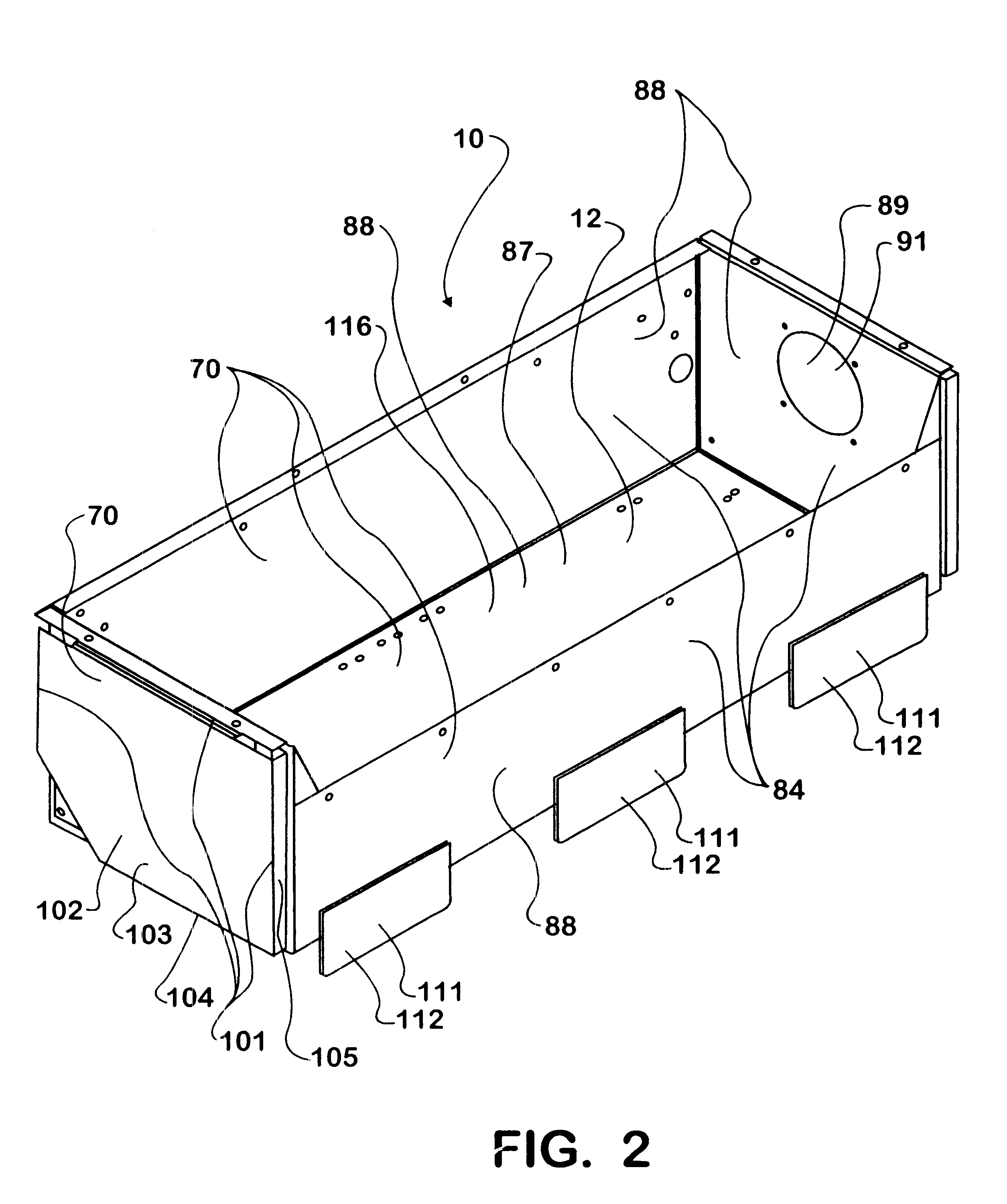 Battery mounting assembly