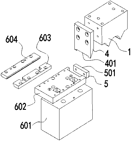 Full-automatic waste-free high quality blanking and edge rolling mold