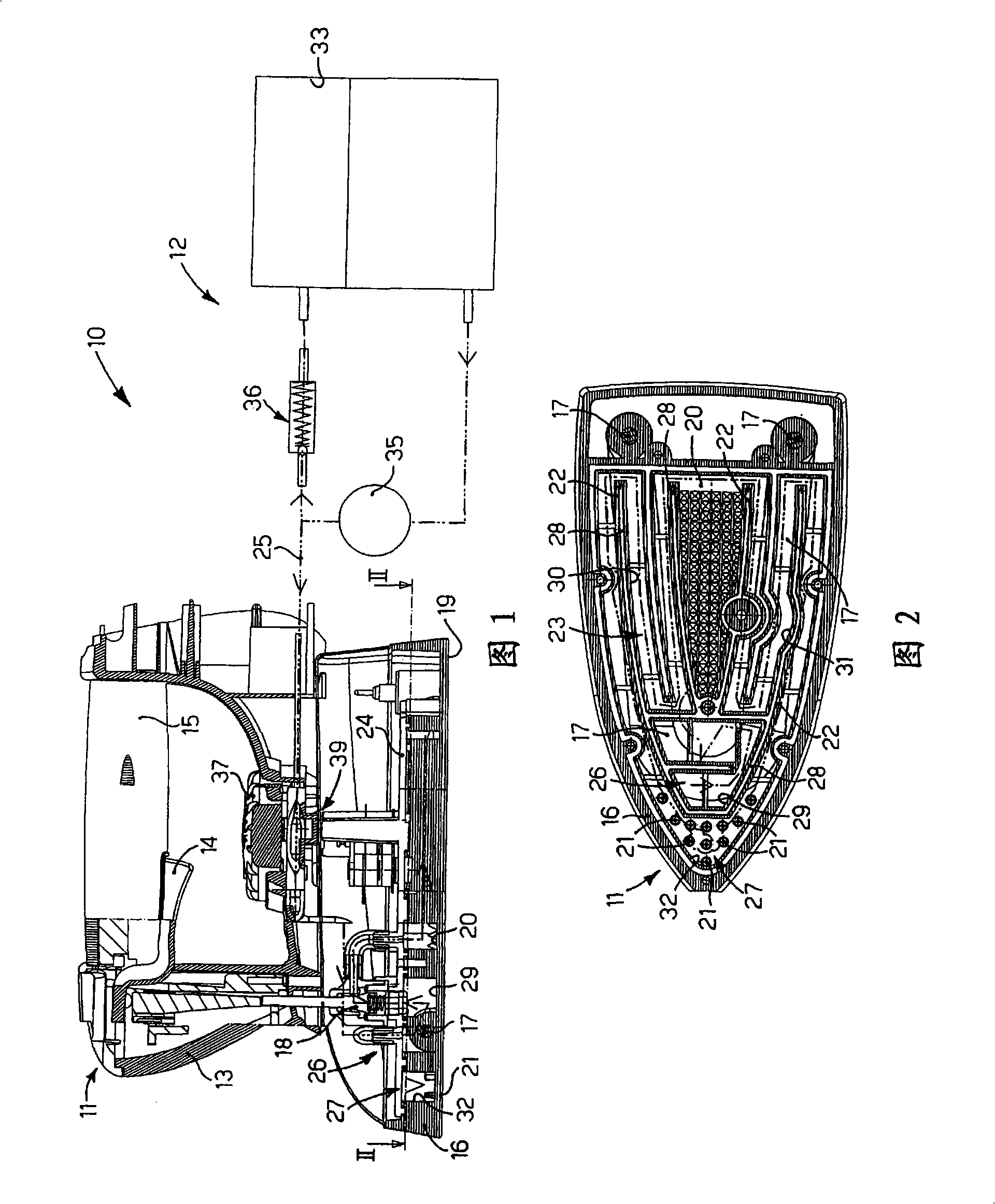 Ironing apparatus