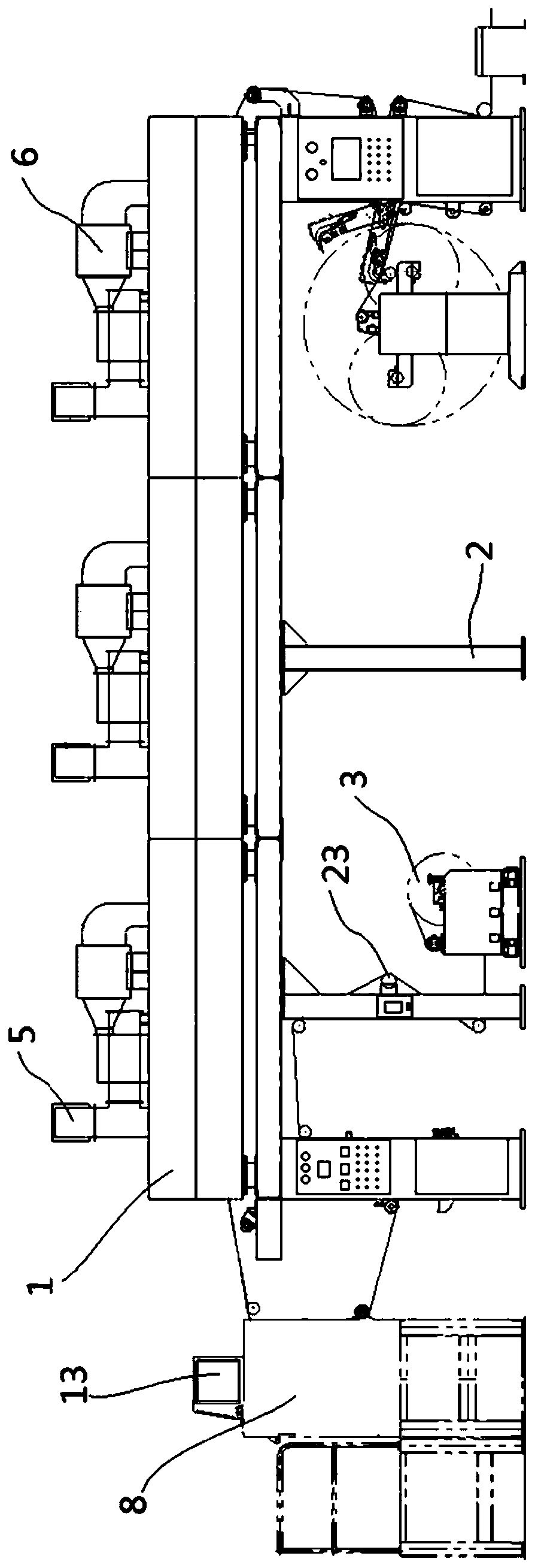 Hot stamping machine and positioning and hot stamping method thereof