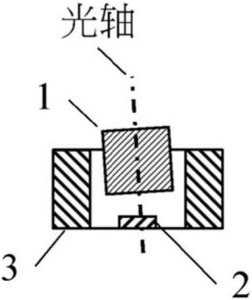 Method and system capable of correcting image fuzziness caused by lens inclination