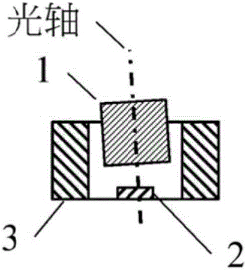 Method and system capable of correcting image fuzziness caused by lens inclination