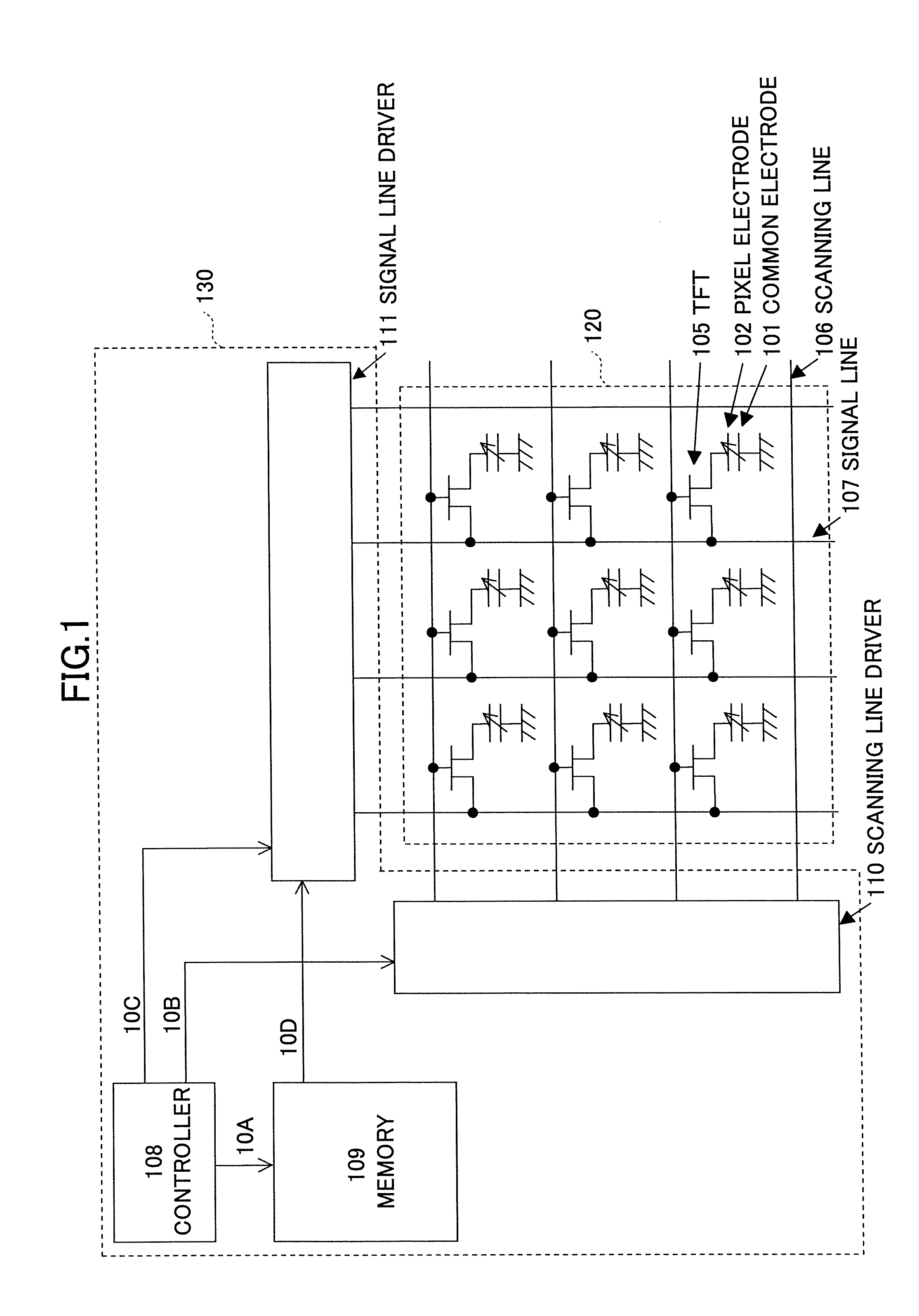 Display apparatus using electrophoretic element