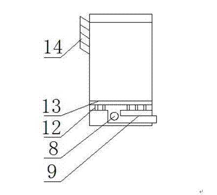 Lift shaft capable of ventilating by wind power and lift ventilating method
