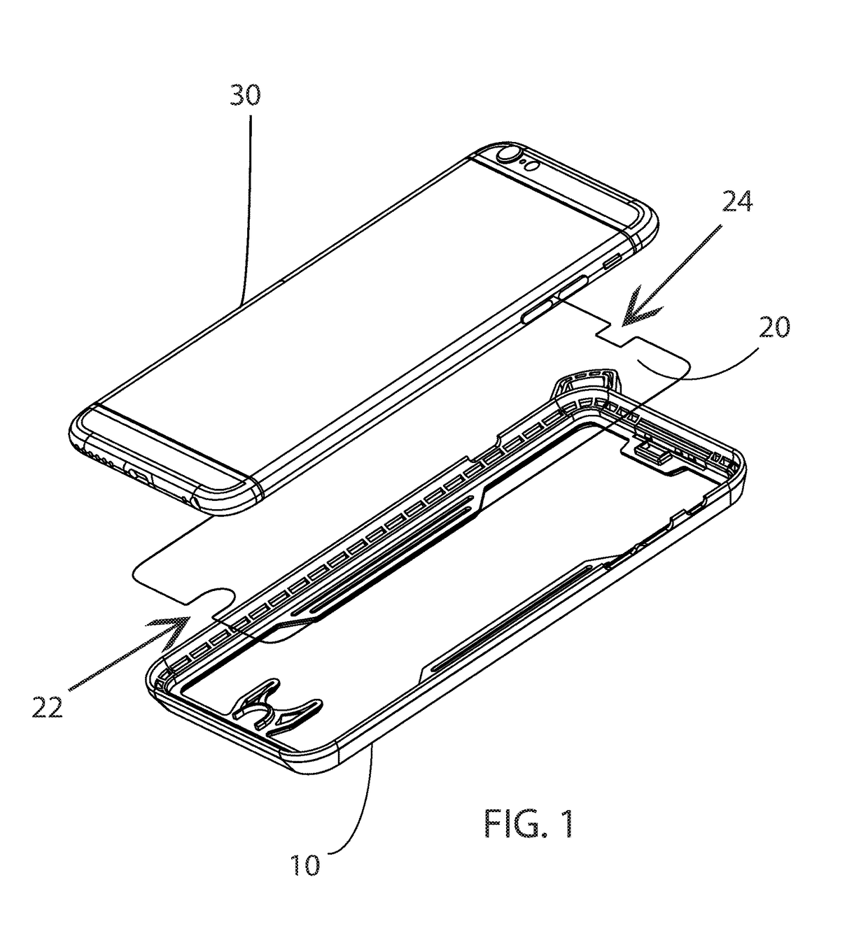 Frame for Aiding in Screen Protector Application