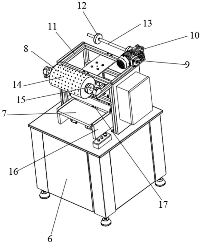 A device for making fabric or wallpaper integrated wall panels