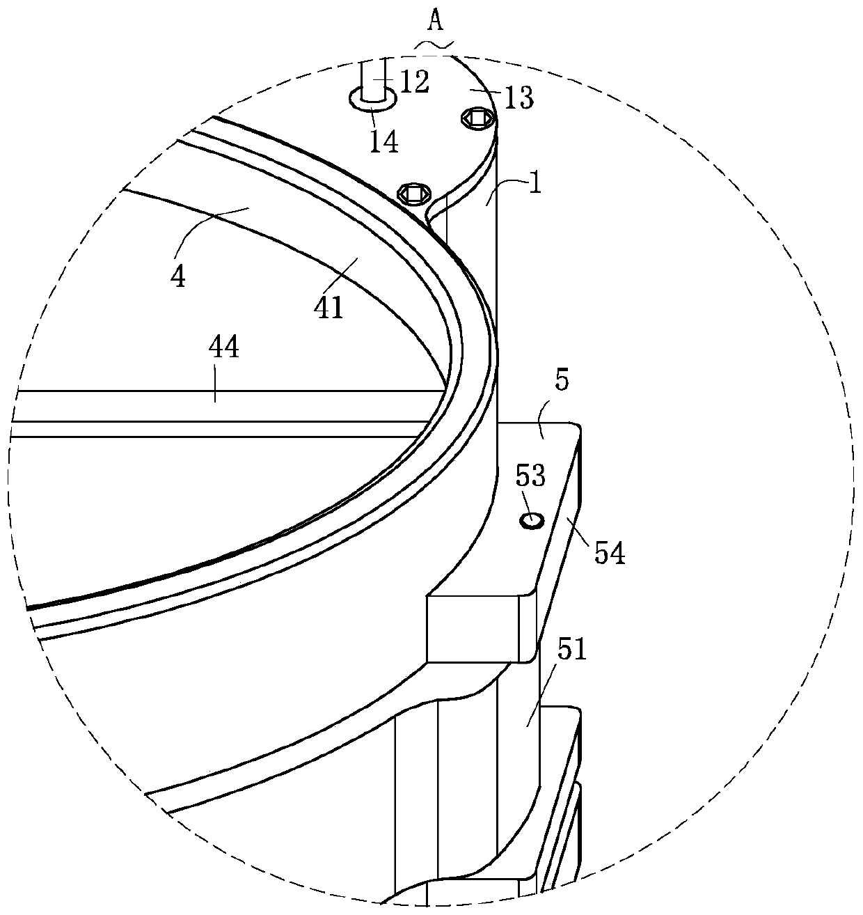 Heat exchanger core structure