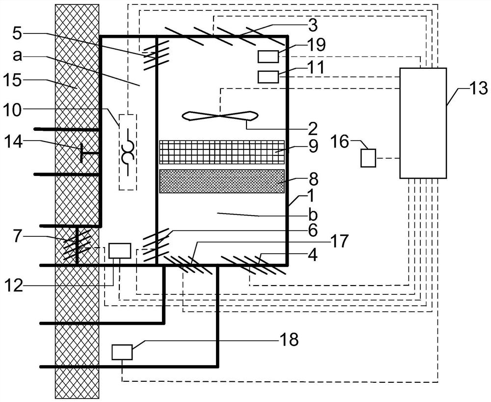 Wall-mounted air purifier with thermal regeneration function and implementation method for wall-mounted air purifier