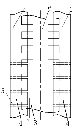 Method for district cooling of internal cooling and external cooling of rotor magnetic pole