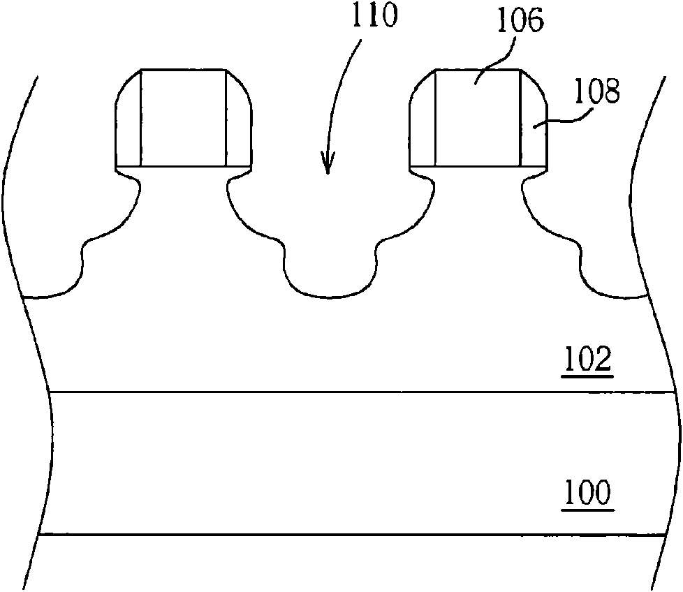 Semiconductor element isolating structure and forming method thereof
