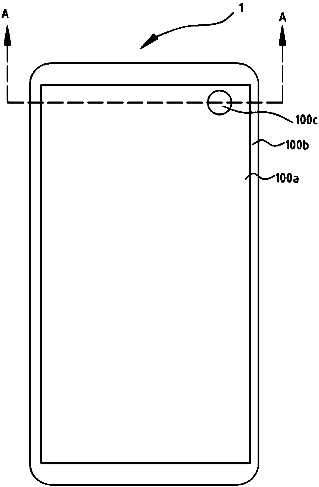 Screen component and electronic device
