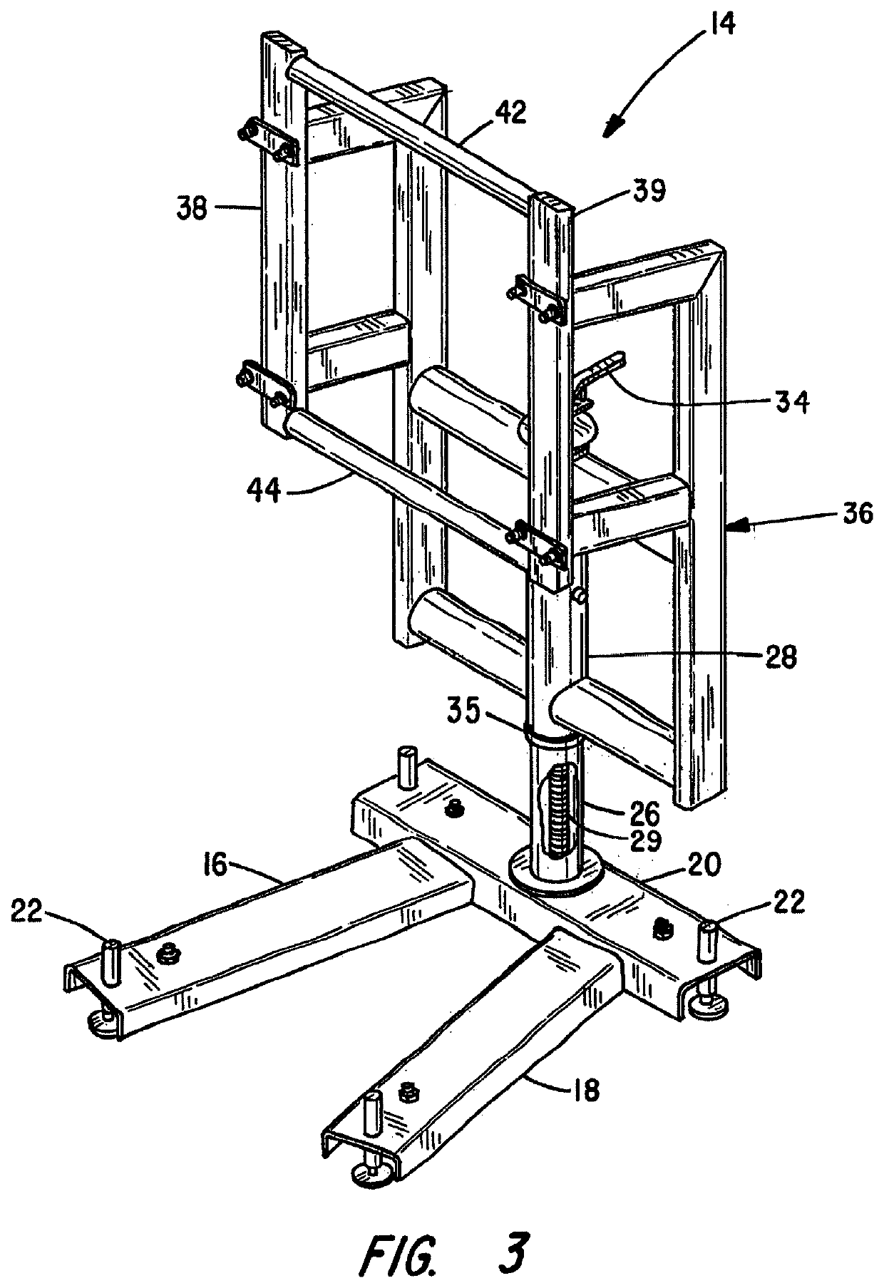 Hygienic labeling machine