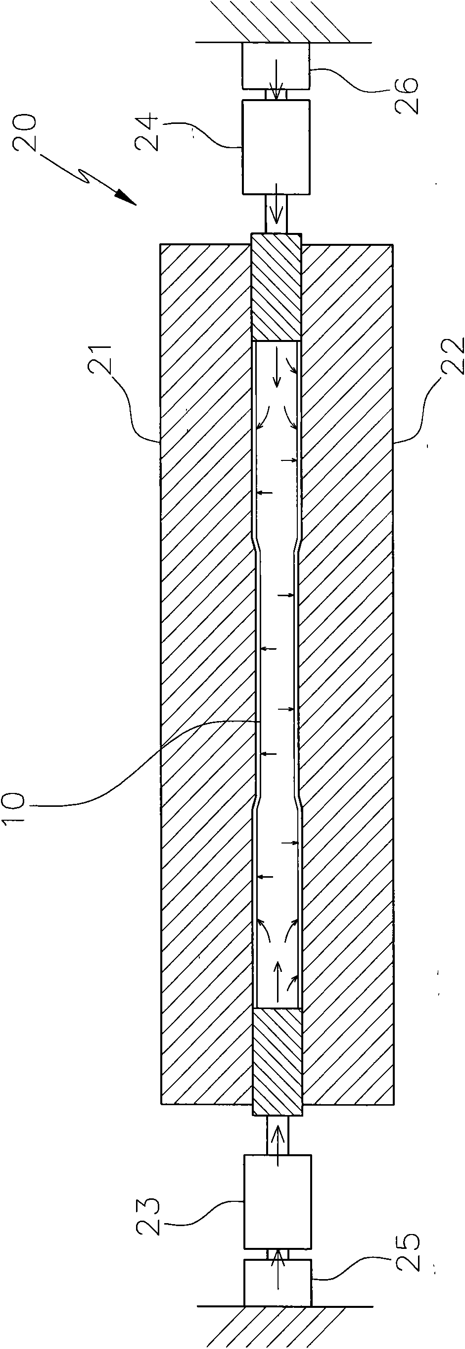 Method for molding and manufacturing metal pipe