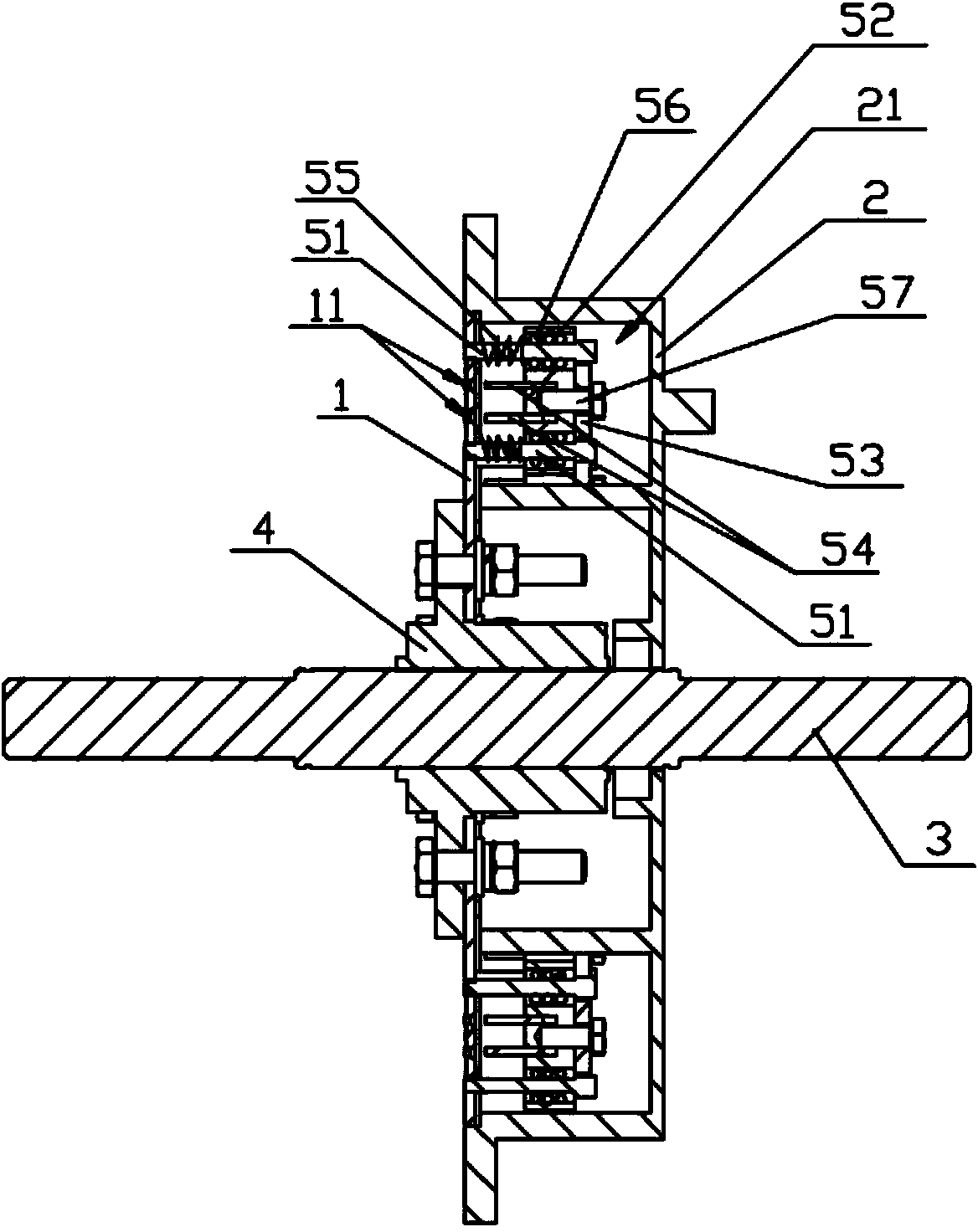 Seed feeding and cleaning device of air-suction type seed metering device