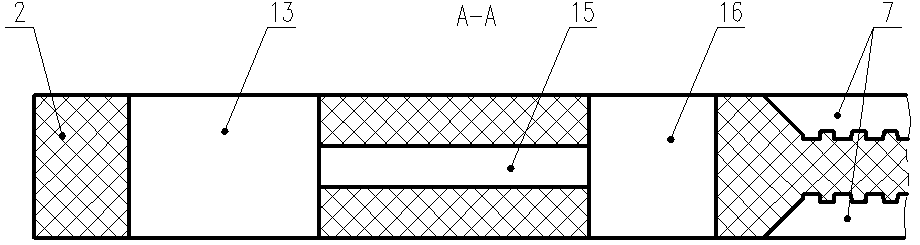 Filter plate assembly with split feed channel and backwashing and back blowing air drying functions