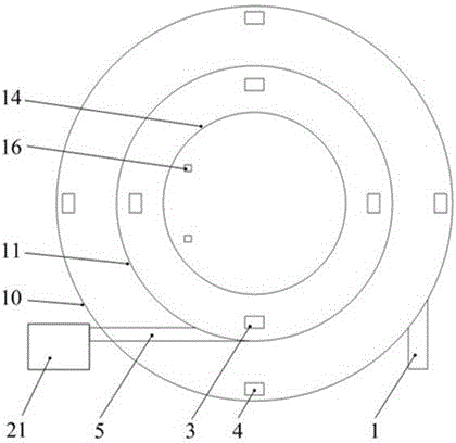 A pulping equipment with material-liquid separation and secondary air vortex crushing