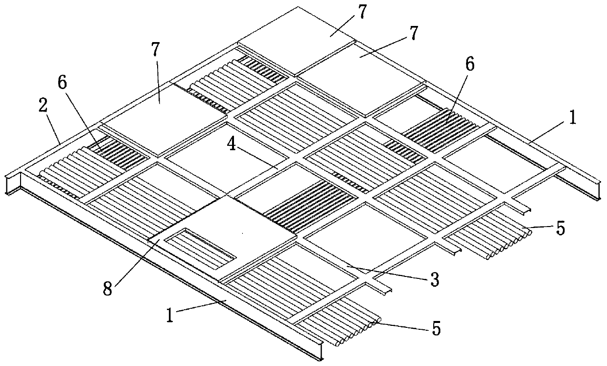 Novel plant cable interlayer structure and implementation method thereof