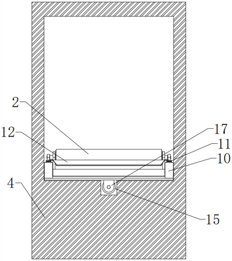 Logistics transfer management device for cargo transportation