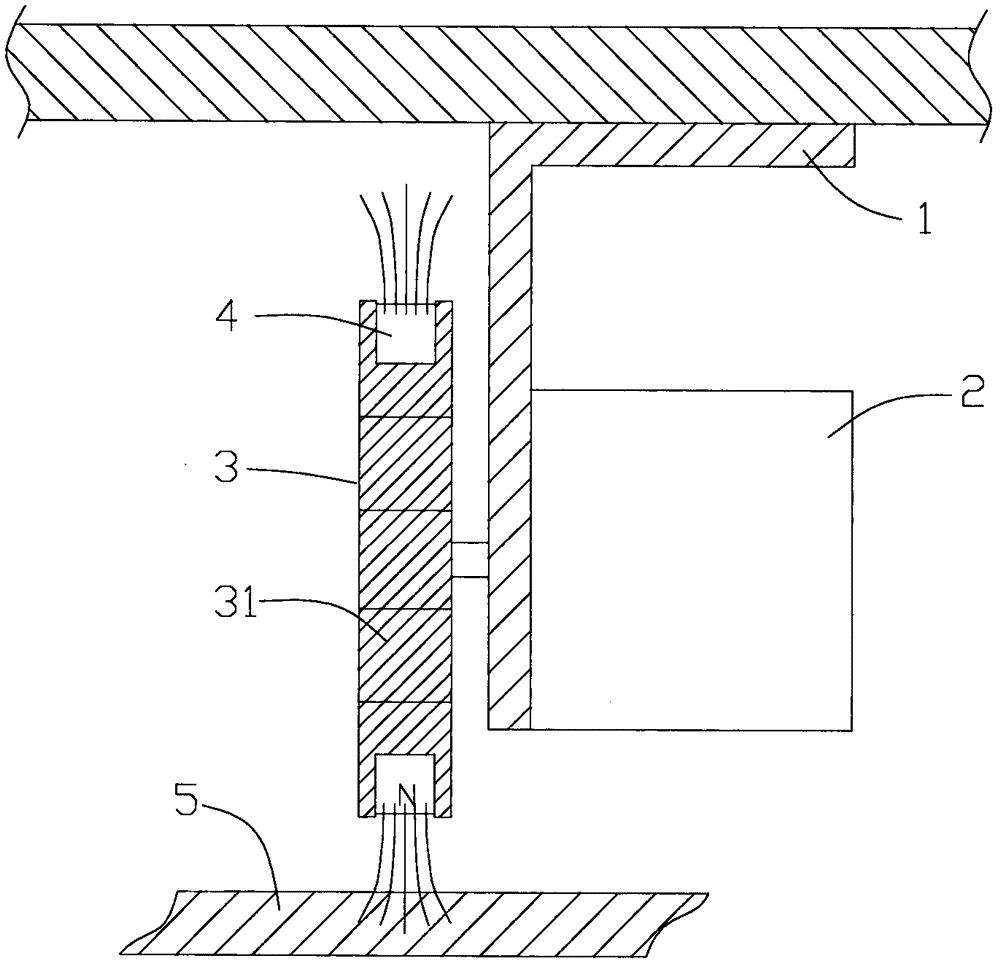 Magnetic vortex propulsion engine system for magnetieally levitated vehicle