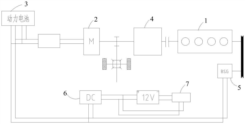 Hybrid electric vehicle and downshift control method and system thereof