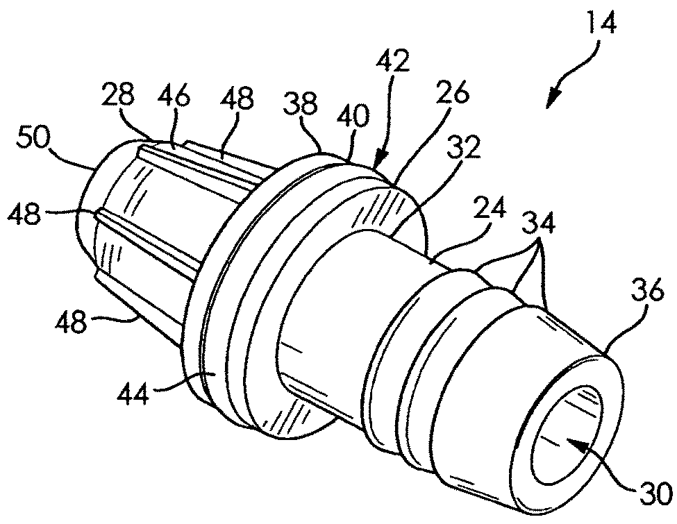 Valve assembly for a tire inflation system