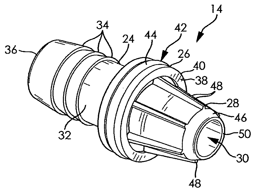 Valve assembly for a tire inflation system